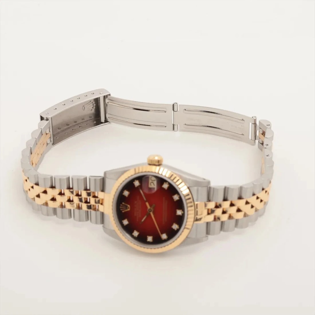 ROLEX DATEJUST SS?YG RED GRADIENT - 4