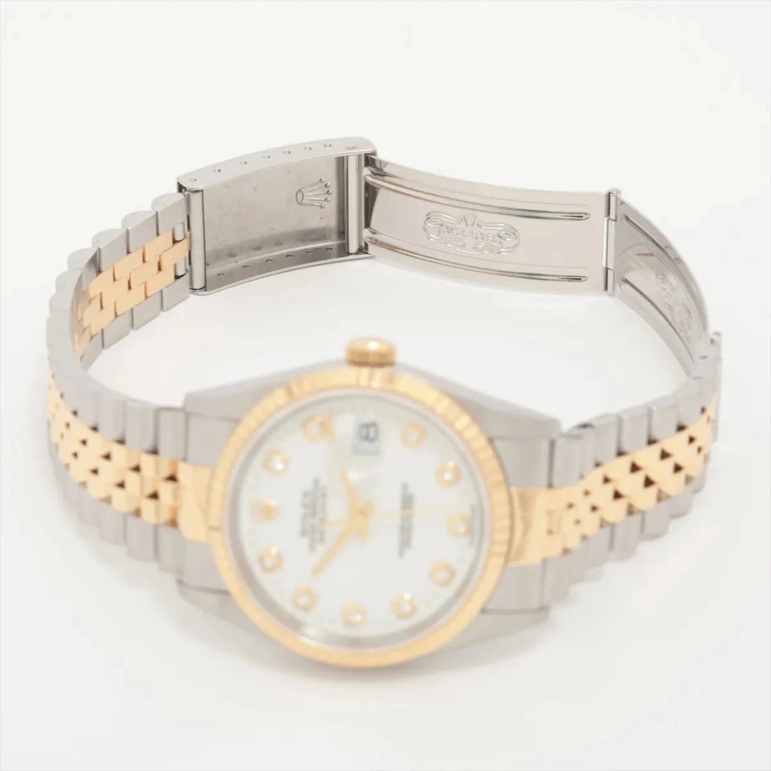 ROLEX DATEJUST SS?YG WHITE - 4