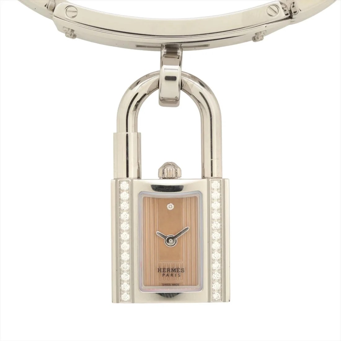 HERMES KELLY WATCH SS QZ GOLD (1 of 2)