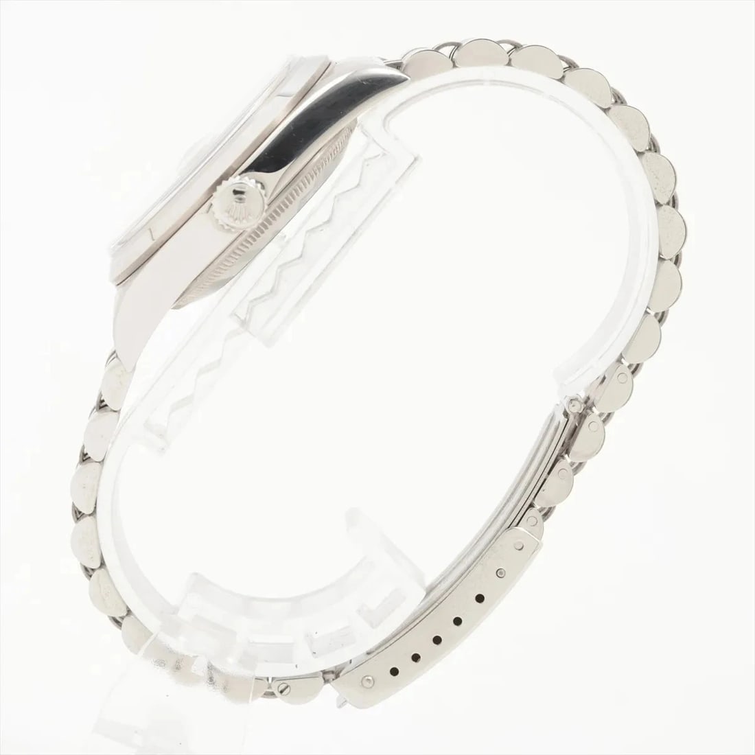 ROLEX DATEJUST SS IVORY ENGRAVED COMPUTER - 2