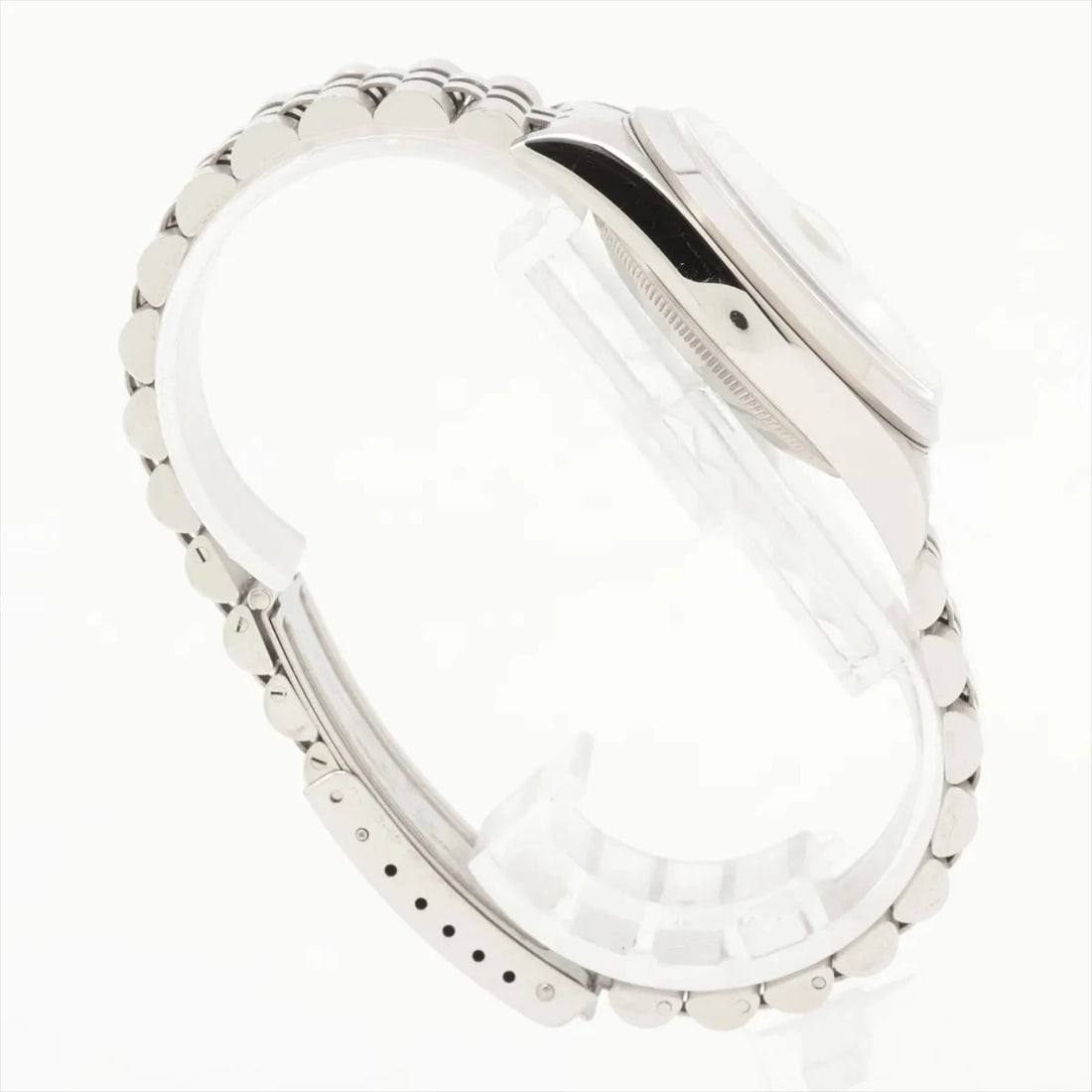 ROLEX DATEJUST SS IVORY ENGRAVED COMPUTER - 3