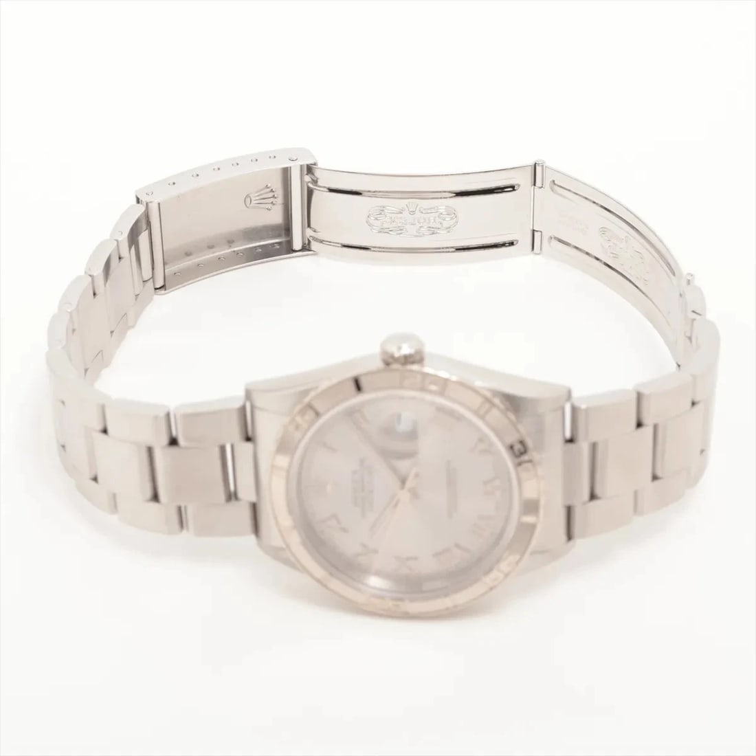 ROLEX DATEJUST THUNDERBIRD SS?WG SILVER - 4