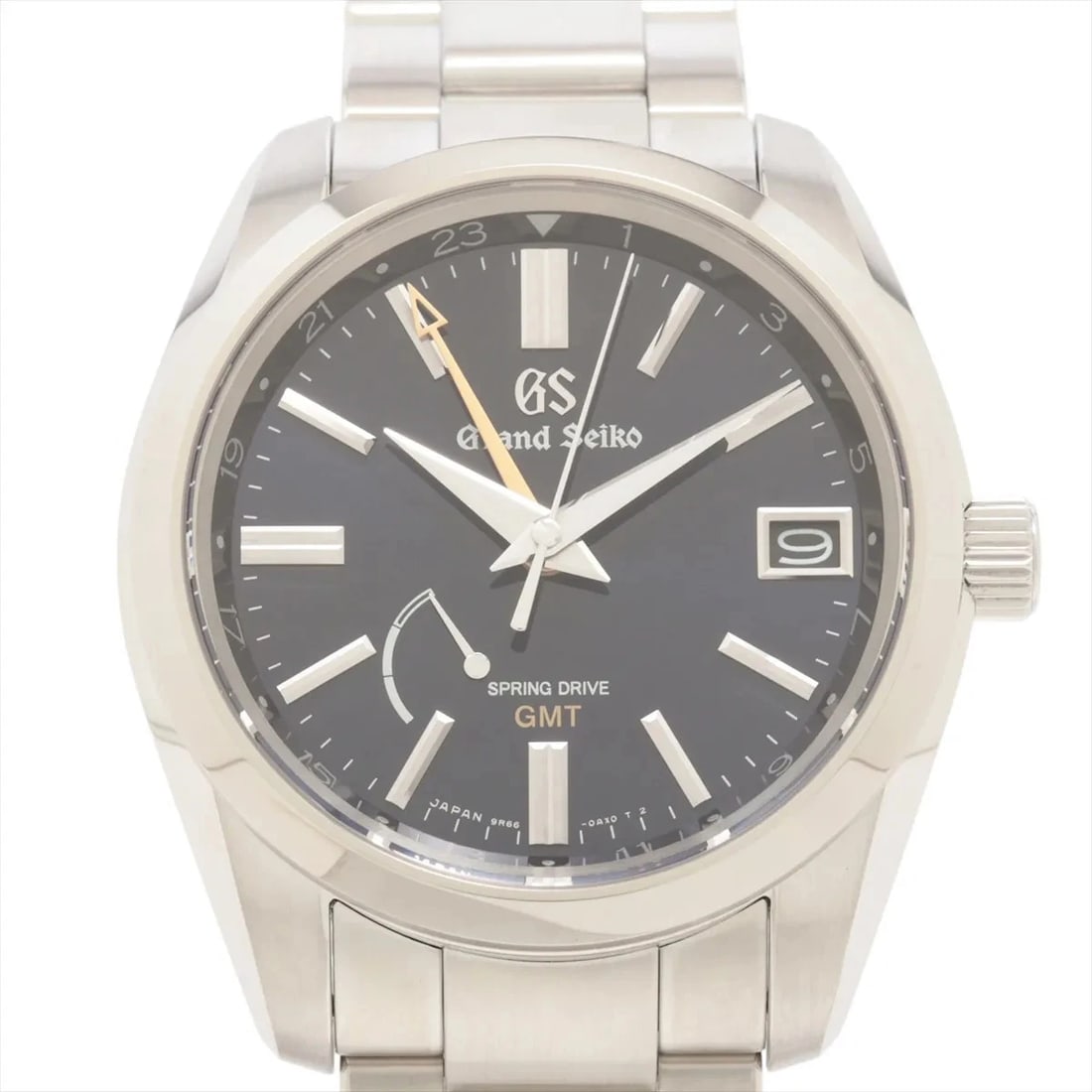 GRAND SEIKO HERITAGE COLLECTION SPRING DRIVE SS MIDNIGHT BLUE: Grand Seiko Heritage Collection Spring Drive SS midnight blue Brand: Grand Seiko Type/Style: Wristwatch Material: SS Color: Dial Color Midnight blue Size: Case:W1.6 x H1.6inch / W40 x H46.6