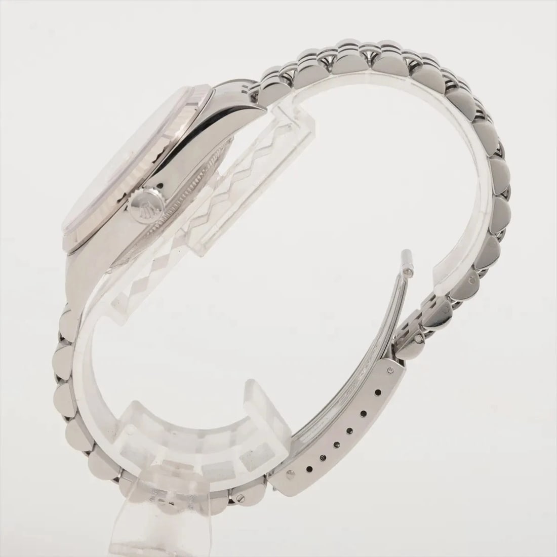 ROLEX DATEJUST SS?WG SILVER ENGRAVED COMPUTER - 2