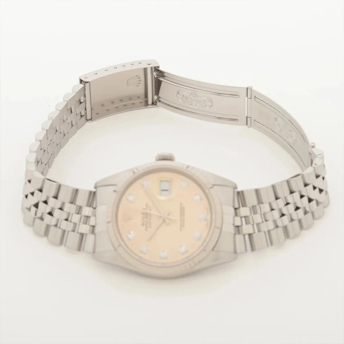 ROLEX DATEJUST SS?WG SILVER - 4
