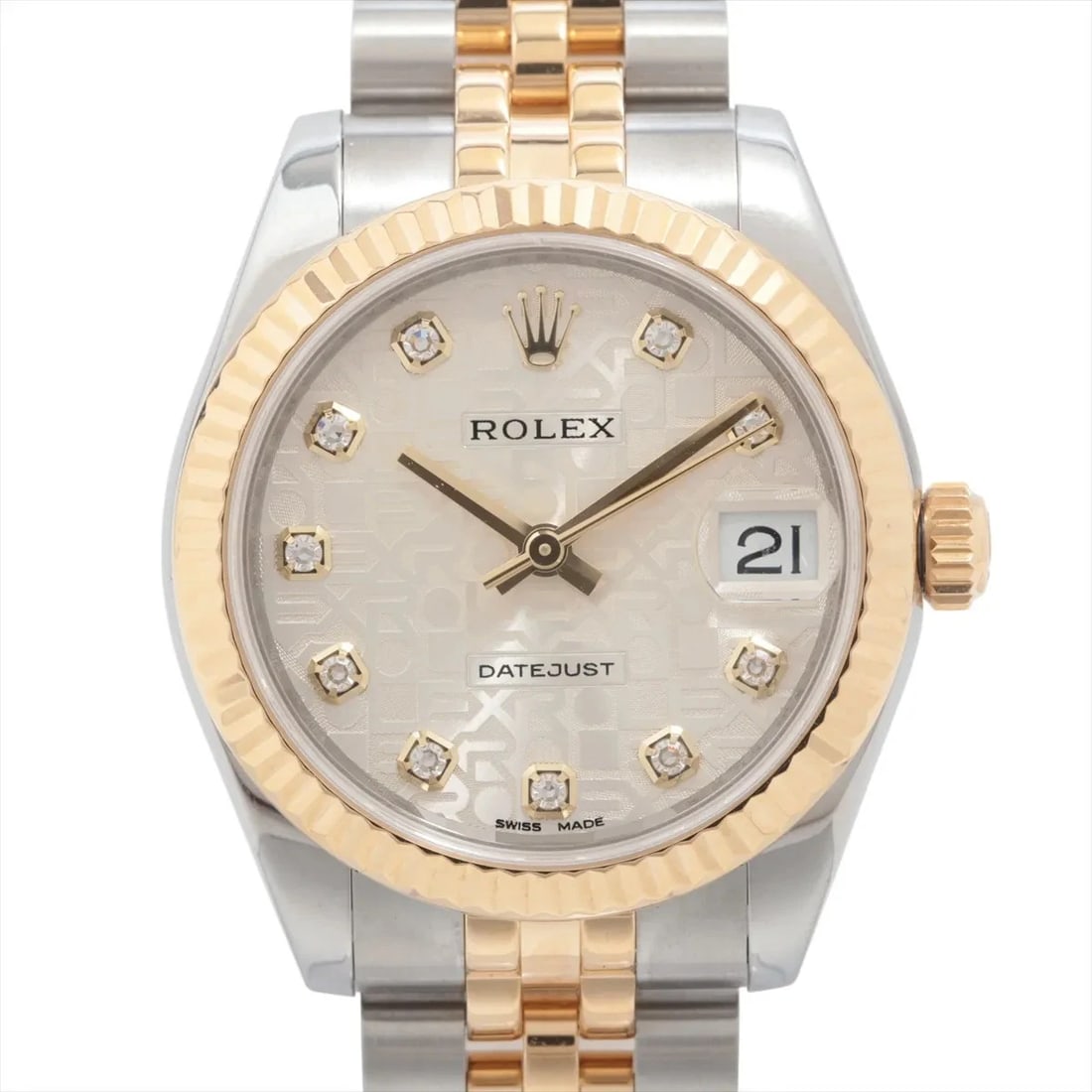 ROLEX DATEJUST SS?YG SILVER ENGRAVED COMPUTER: Rolex Datejust SS?YG Silver engraved computer Brand: Rolex Type/Style: Wristwatch Material: SS?YG Color: Dial Color Silver carving computer Size: Case:W1.2 x H1.2inch / W31 x H31 Circumference of
