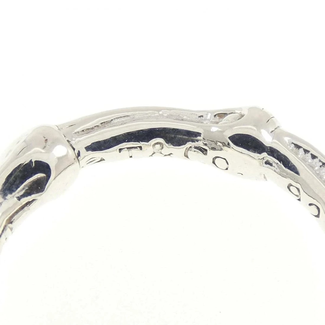 TIFFANY BAMBOO 925 SILVER RING - 3