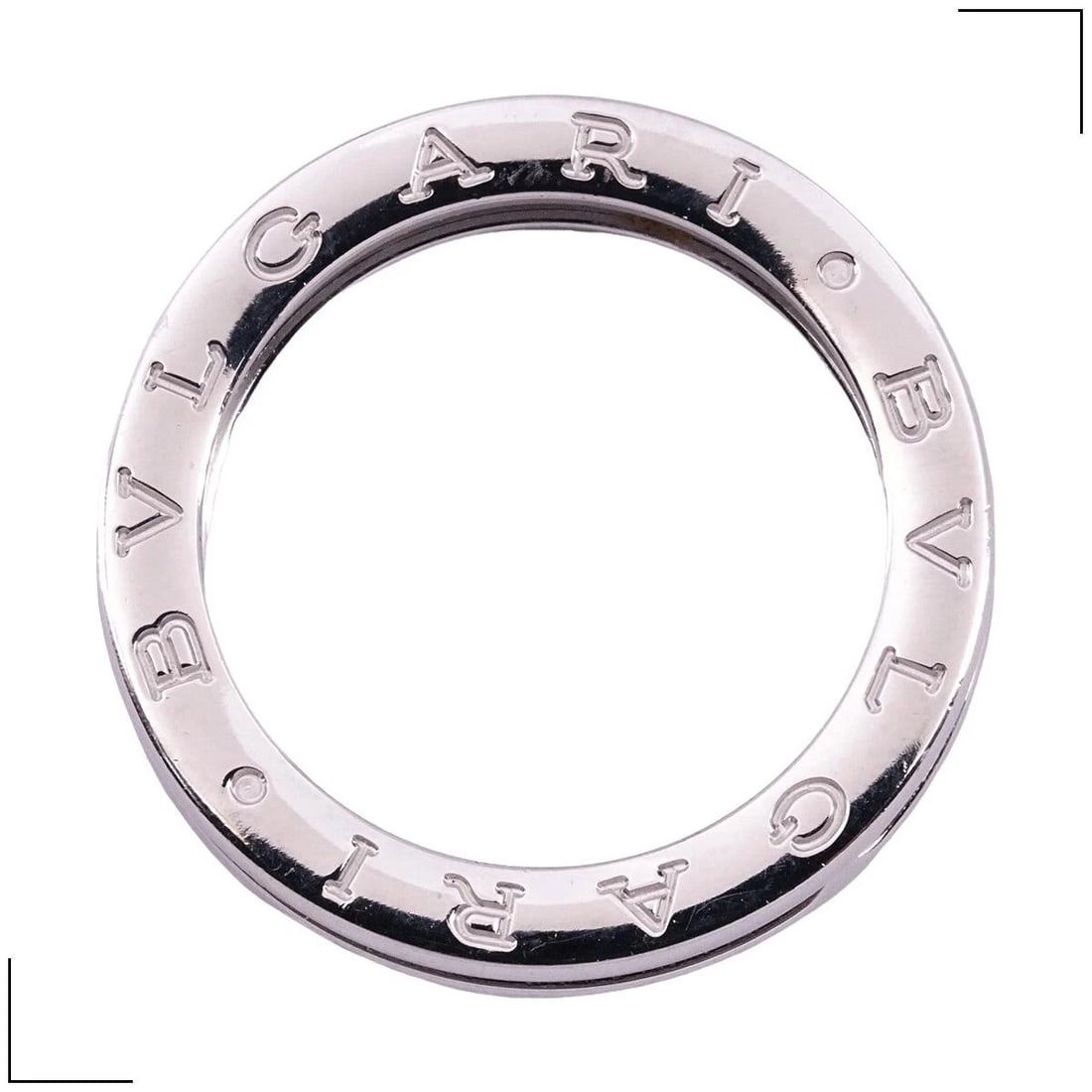BVLGARI B.ZERO1 RING 18K WHITE GOLD K18WG: Bvlgari B.zero1 Ring 18K White Gold K18WG Brand: Bvlgari Type/Style: Ring Material: 18K White Gold, Color: White Gold Size: US 7.5 Accessories: None Accessories Notice: When purchasing pre-owned
