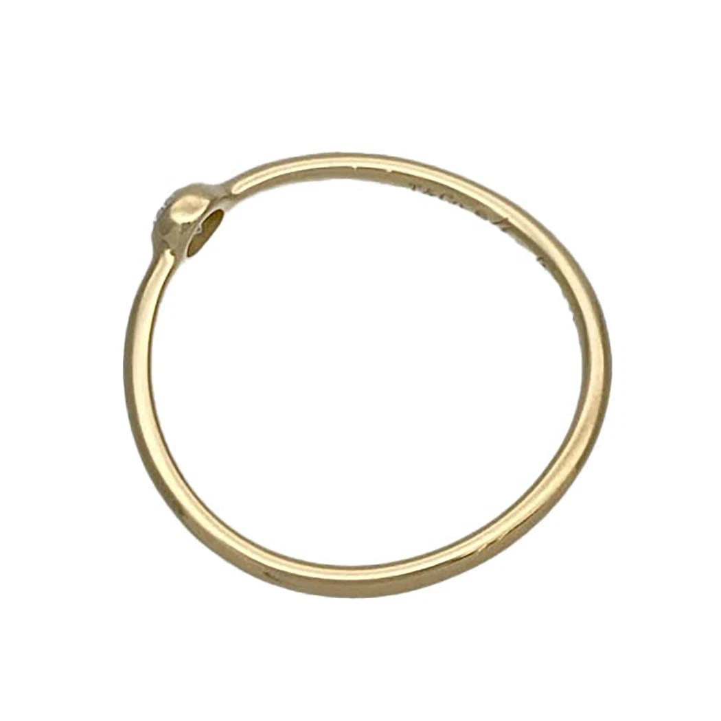 TIFFANY WAVE SINGLE ROW DIAMOND RING - 2