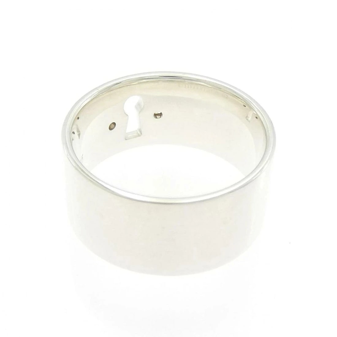 TIFFANY DIAMOND SILVER RING - 3