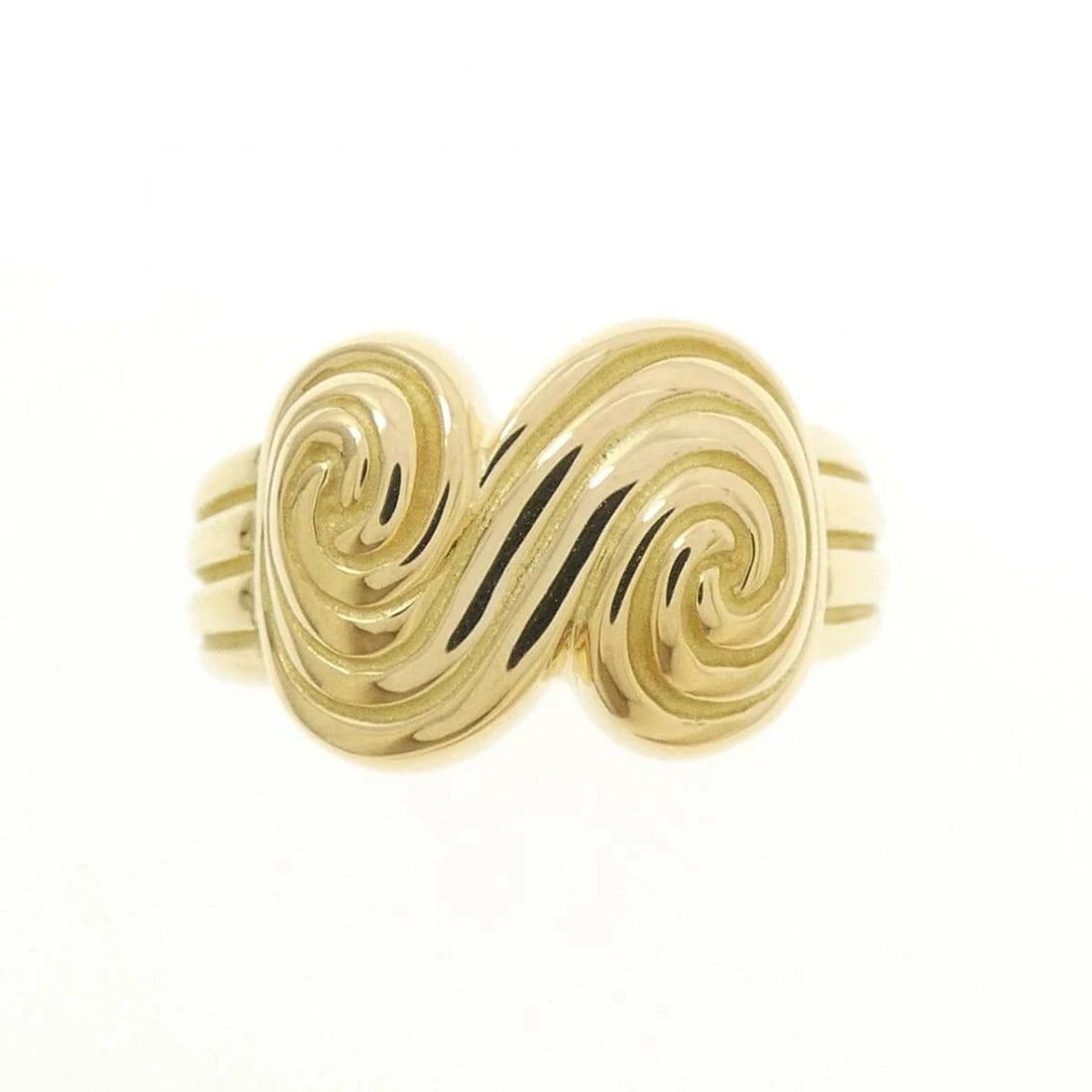 TIFFANY YELLOW GOLD RING SOLID 750YG - 2