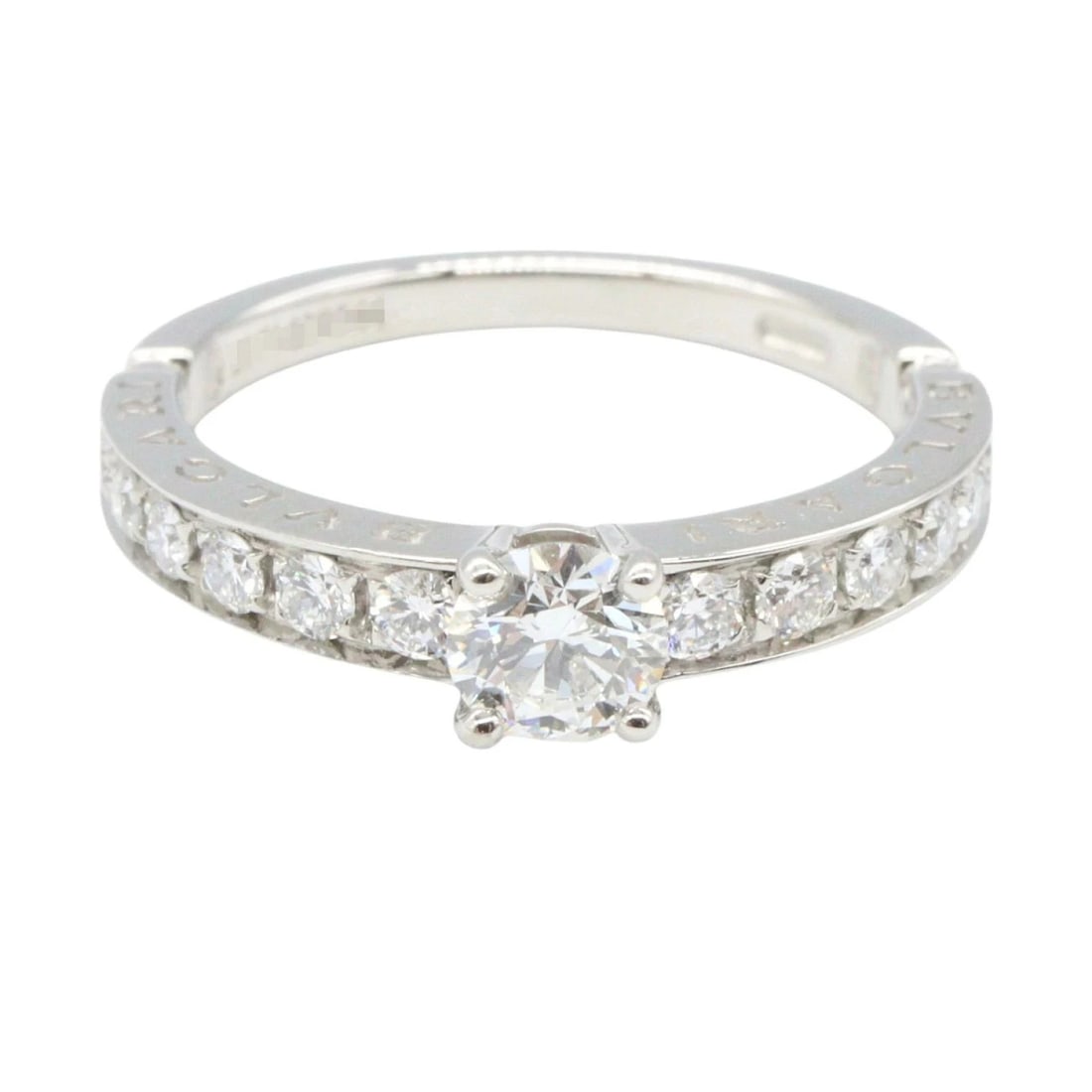 BVLGARI DIAMOND RING SILVER - 2
