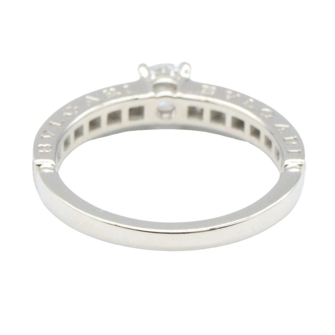 BVLGARI DIAMOND RING SILVER - 3
