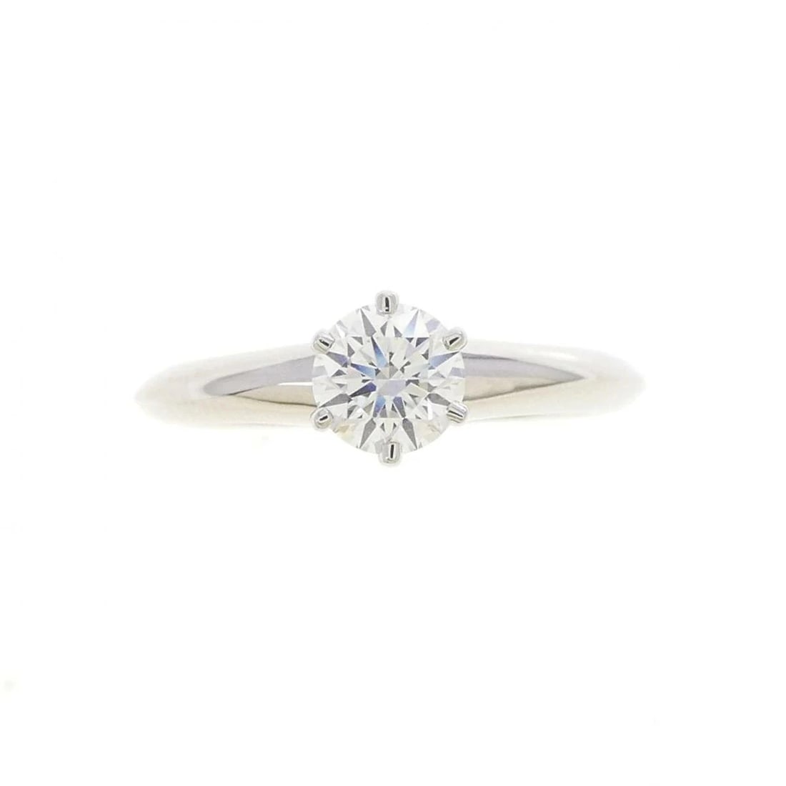 TIFFANY CLASSIC SOLITAIRE RING PLATINUM - 2