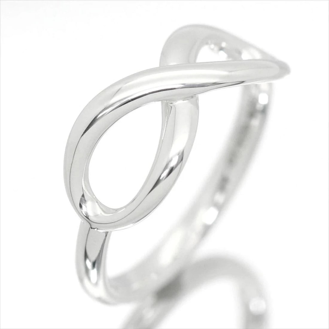 TIFFANY & CO. INFINITY SILVER RING AG925 - 2
