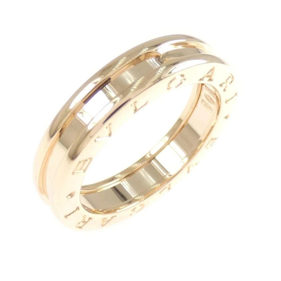BVLGARI B.ZERO1 RING 18K PINK GOLD 1 BAND: Bvlgari B.zero1 Ring 18K Pink Gold 1 Band Brand: Bvlgari Type/Style: Ring Material: 18K Pink Gold, Color: Pink Gold Size: US 7.5 Accessories: None Accessories Notice: When purchasing pre-o