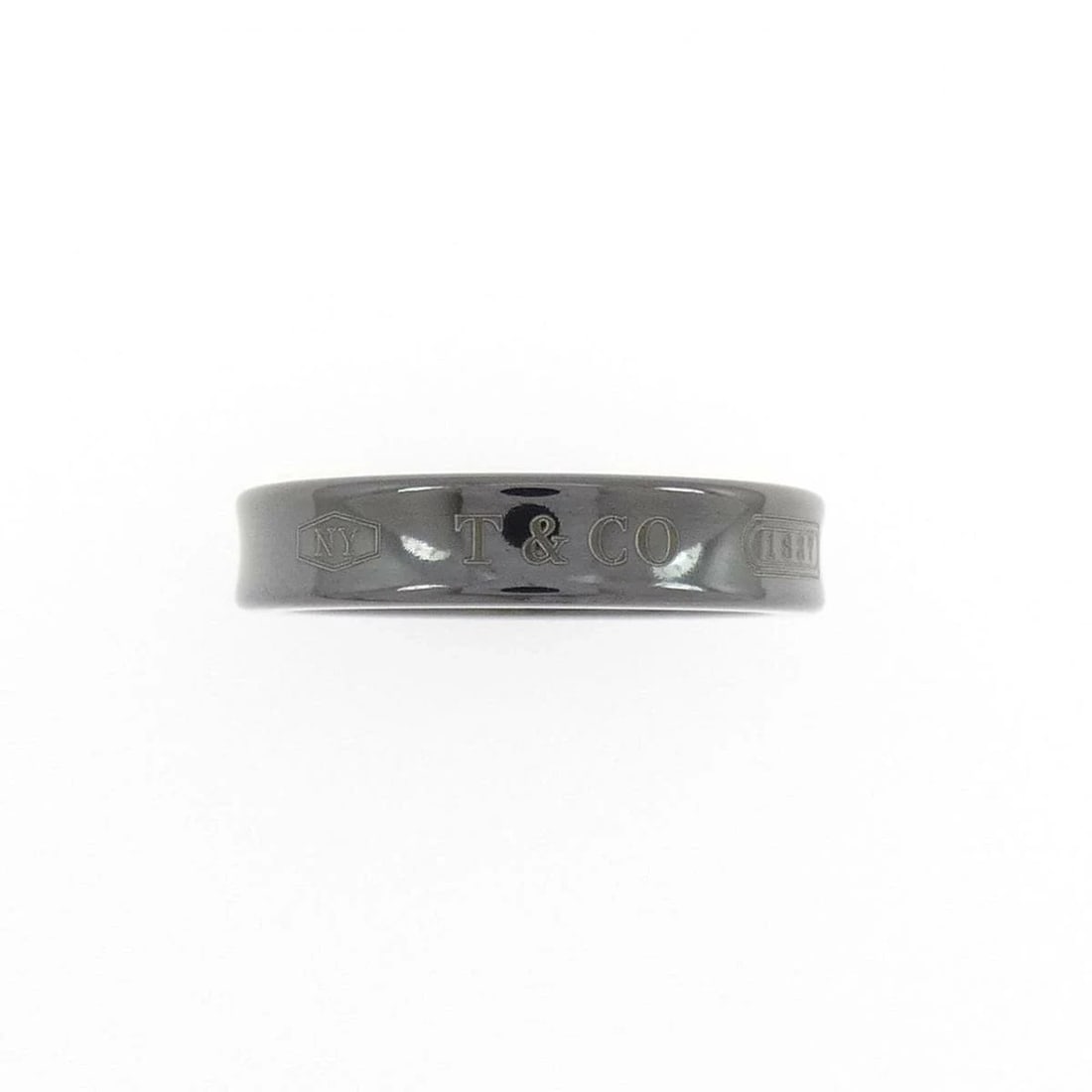 TIFFANY NARROW TITANIUM RING - 2