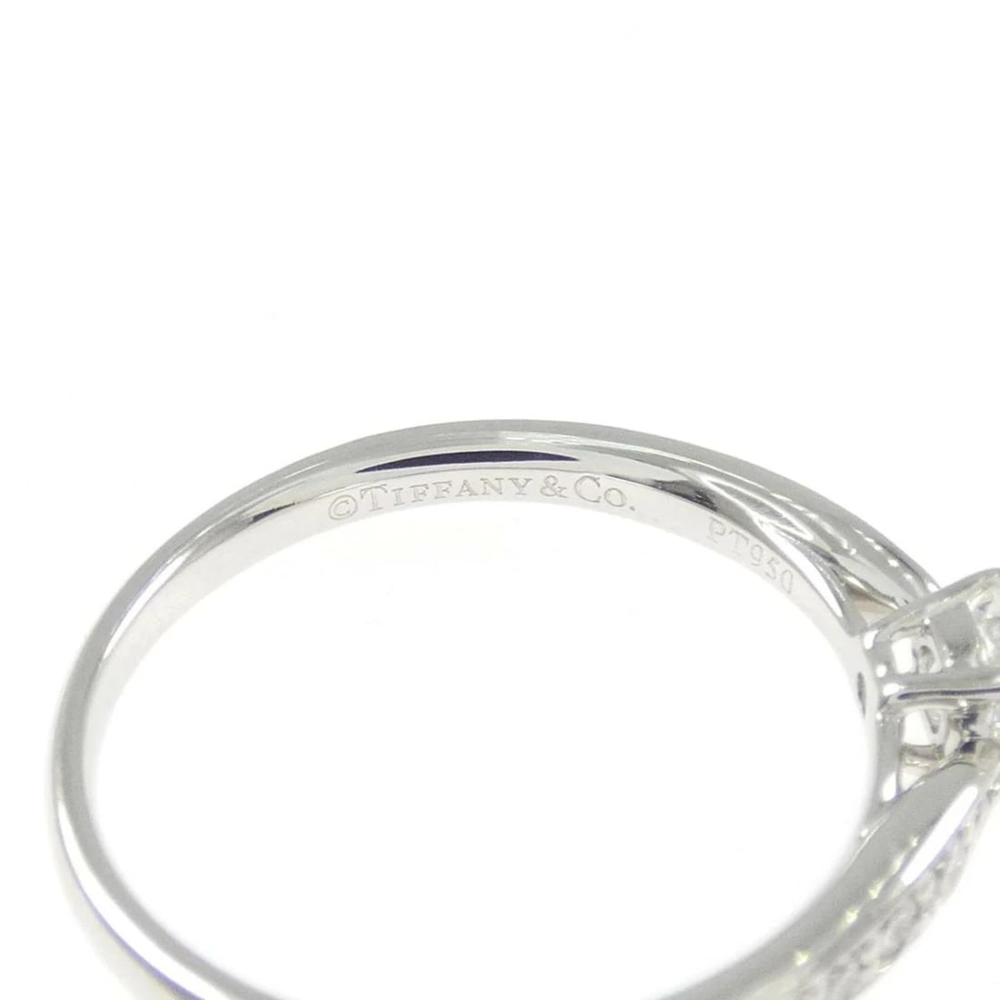 TIFFANY HARMONY PLATINUM RING - 3