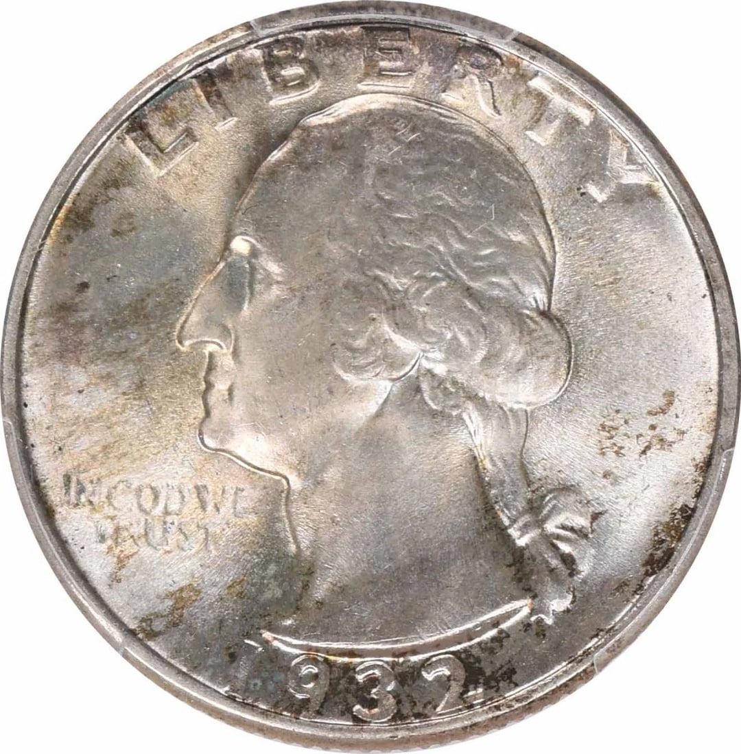 1932 WASHINGTON SILVER QUARTER: 1932 Washington Silver Quarter Year: 1932 Composition: Silver Denomination: 25C Country of Origin: United States Accessories: None Accessories Notice: When purchasing pre-owned goods, please refer to