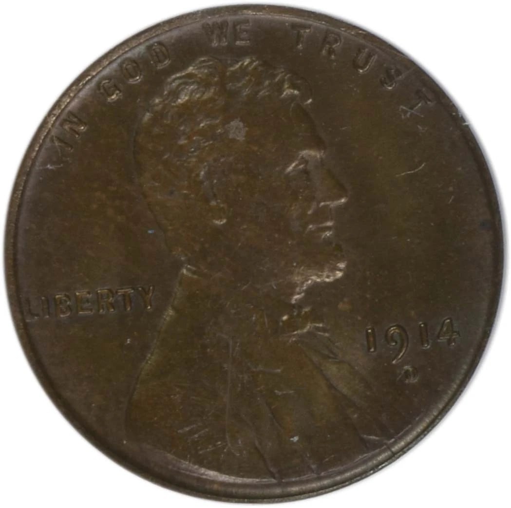 1914-D LINCOLN CENT - 2