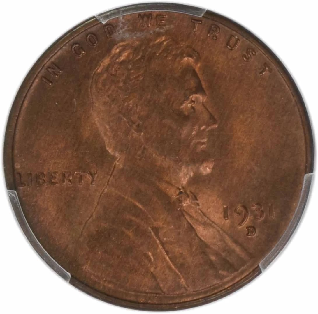 1931-D LINCOLN CENT: 1931-D Lincoln Cent Year: 1931 Composition: Copper Denomination: Small Cent Country of Origin: United States Accessories: None Accessories Notice: When purchasing pre-owned goods, please refer to the