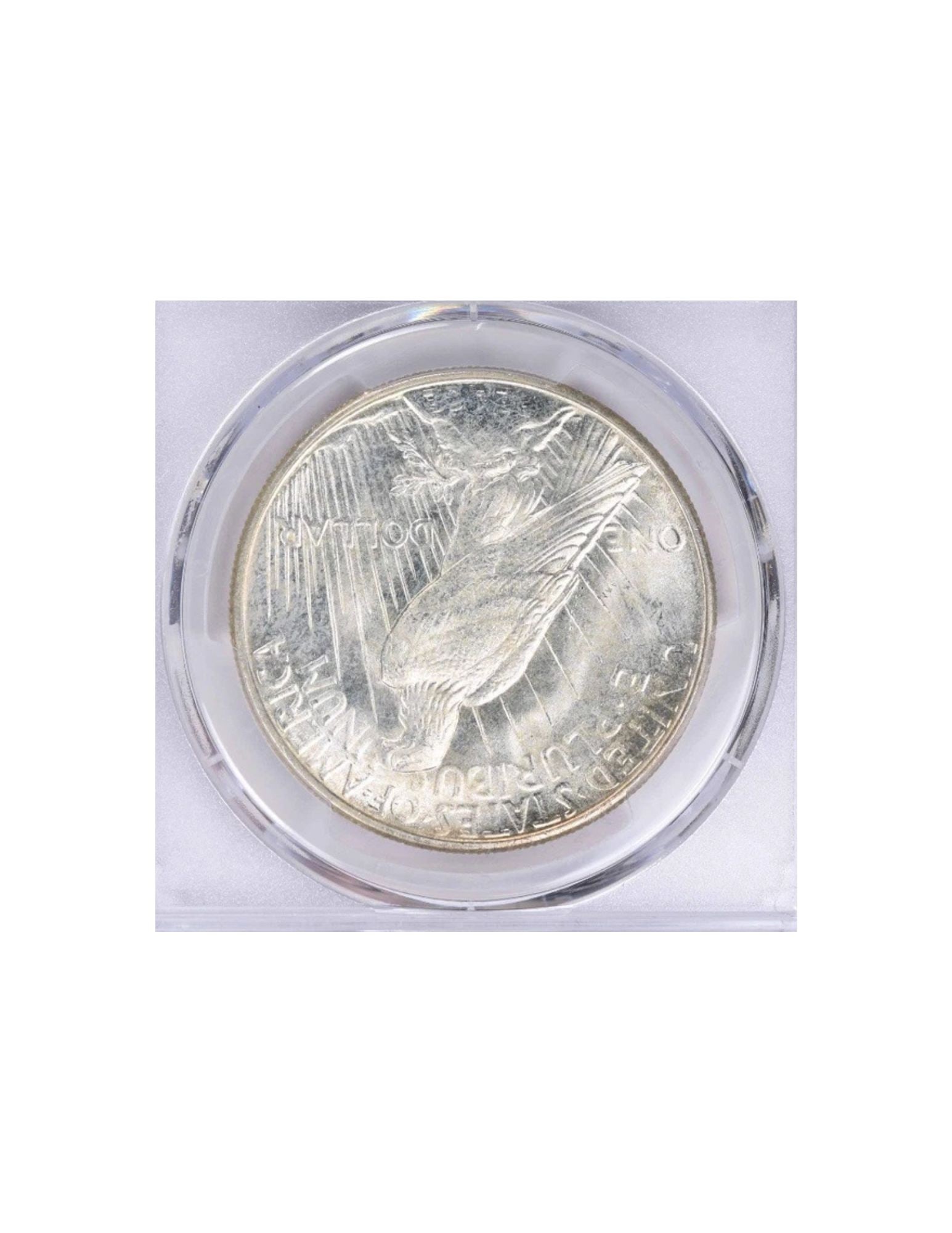 1922-S PEACE SILVER DOLLAR: 1922-S Peace Silver Dollar Year: 1922 Composition: Silver Denomination: $1 Country of Origin: United States Accessories: None Accessories Notice: When purchasing pre-owned goods, please refer to the