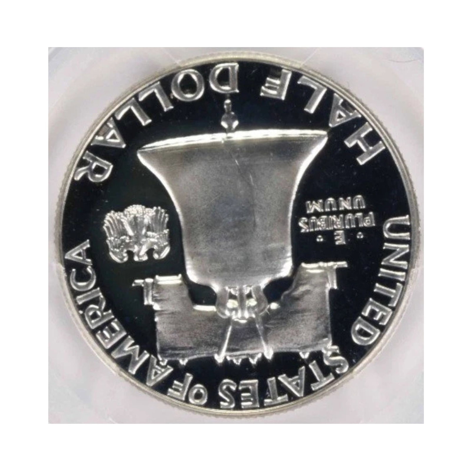 1963 FRANKLIN SILVER HALF DOLLAR: 1963 Franklin Silver Half Dollar Year: 1963 Composition: Silver Denomination: 50C Country of Origin: United States Accessories: None Accessories Notice: When purchasing pre-owned goods, please refer