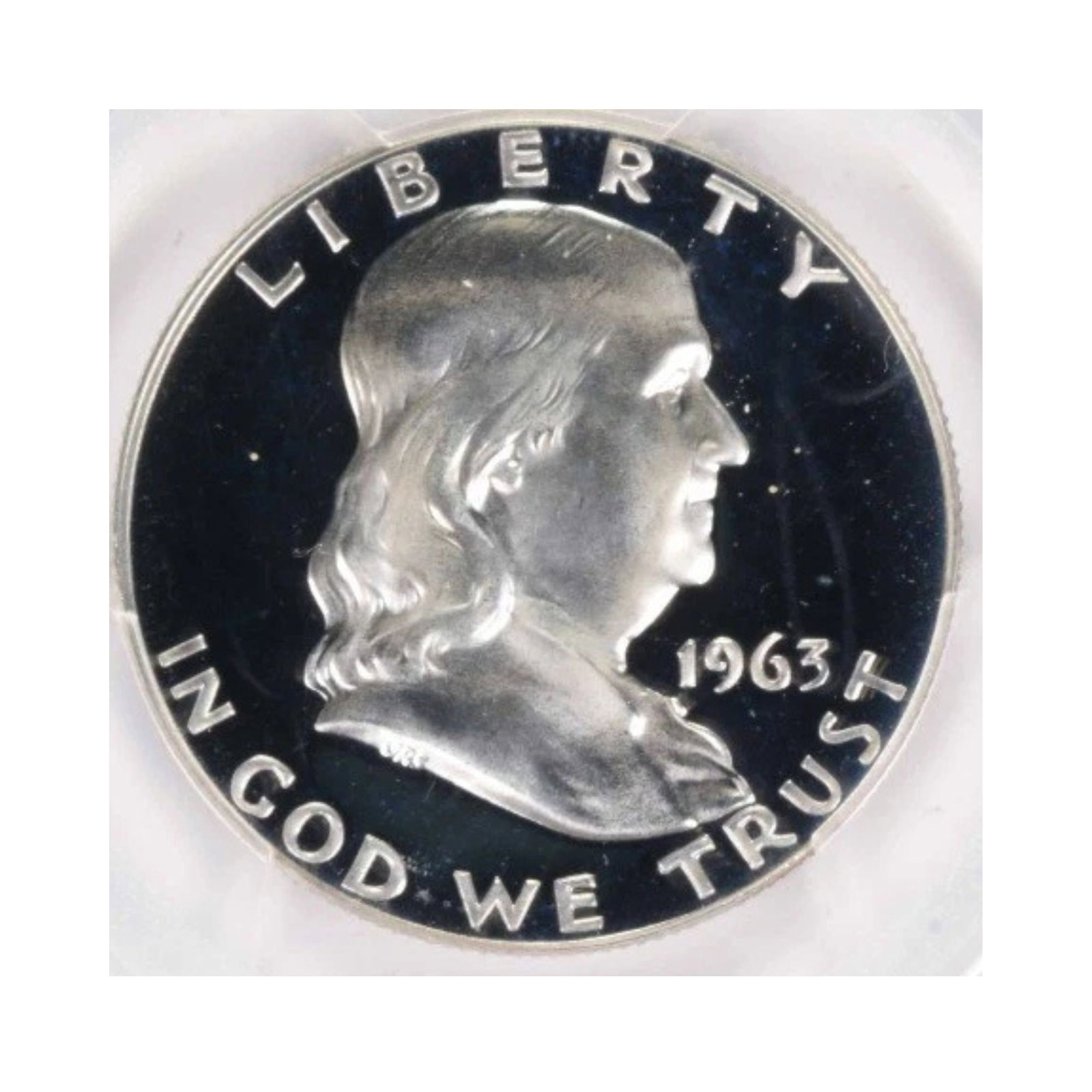 1963 FRANKLIN SILVER HALF DOLLAR - 2