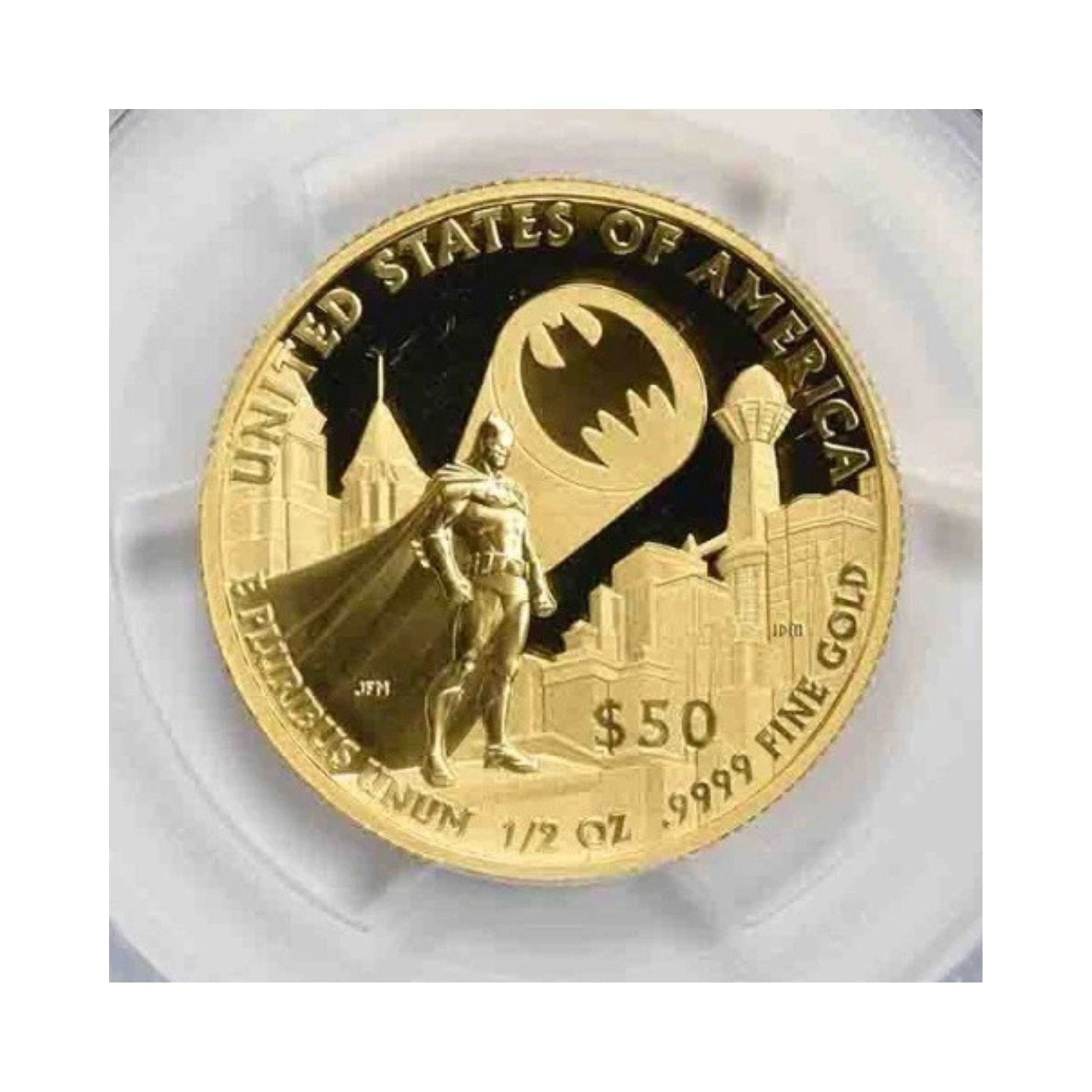 2025-W $50 DC COMICS - BATMAN: 2025-W $50 DC Comics - Batman Year: 2025 Composition: Gold Denomination: Fifty Dollar Country of Origin: United States Accessories: None Accessories Notice: When purchasing pre-owned goods, please