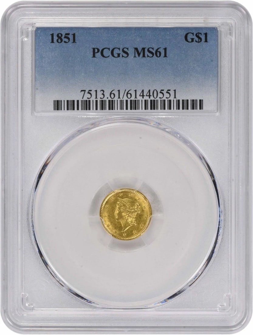1851 $1 GOLD TYPE (1 of 2)