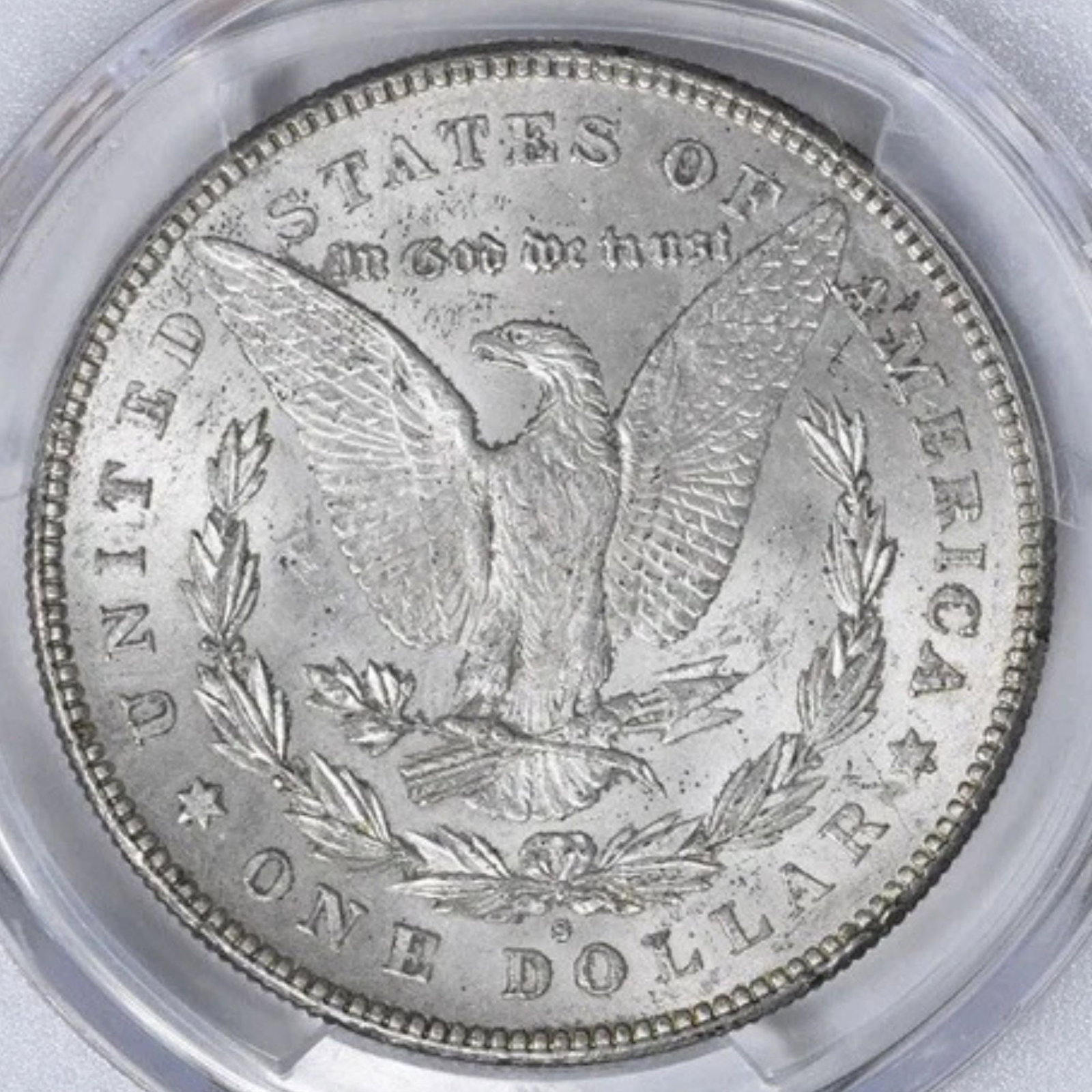 1879-S MORGAN SILVER DOLLAR REVERSE - 2