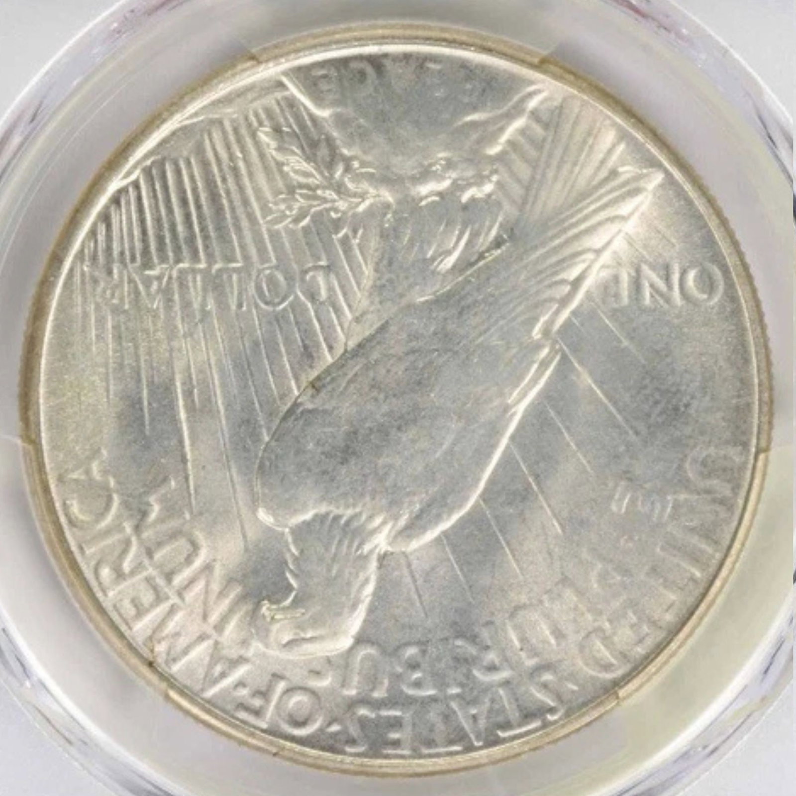 1934 PEACE SILVER DOLLAR - 2
