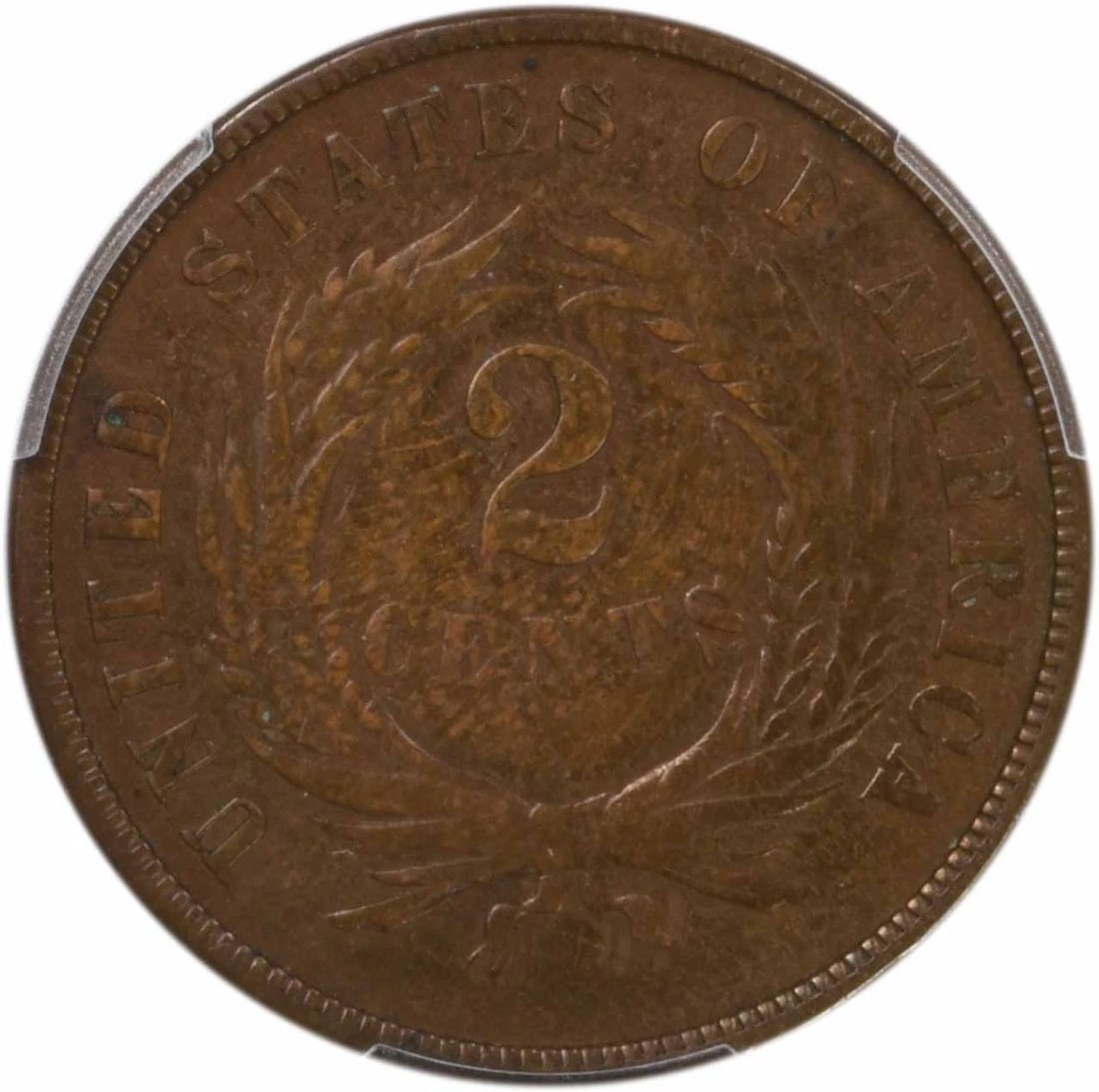 1872 TWO CENT PIECE - 2