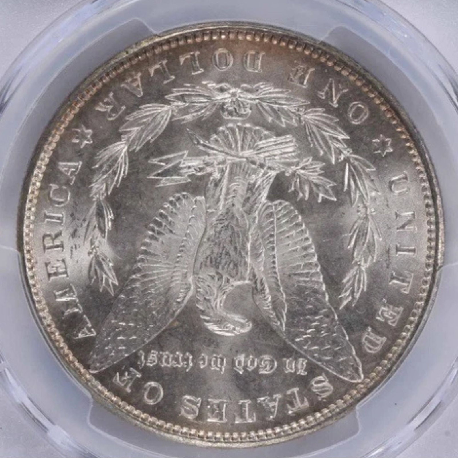 1892 MORGAN SILVER DOLLAR - 2