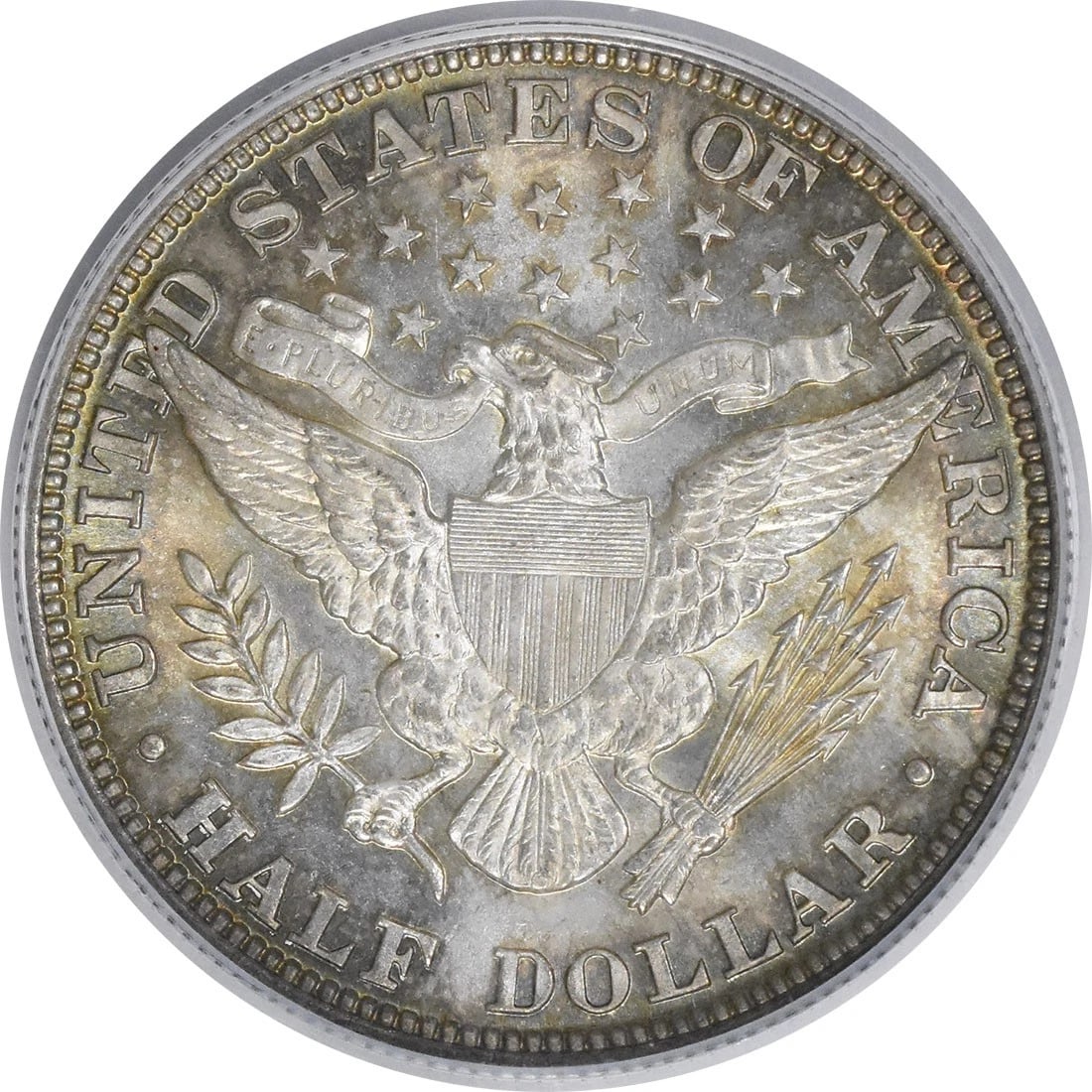 1892 BARBER SILVER HALF DOLLAR - 2
