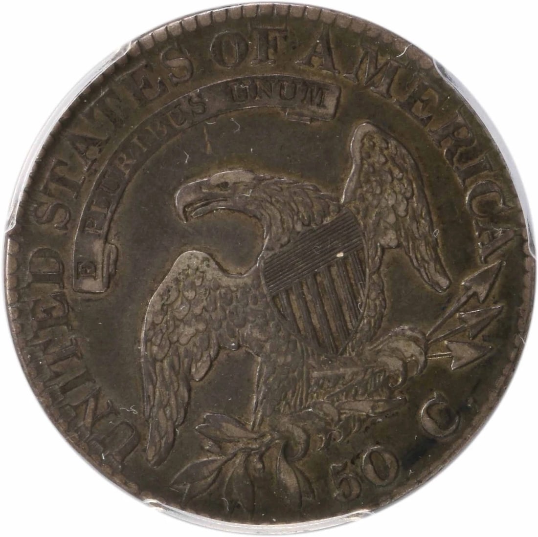 1824 BUST SILVER HALF DOLLAR - 2