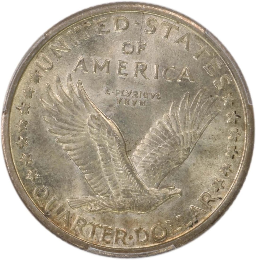 1917-D STANDING LIBERTY SILVER QUARTER TYPE - 2