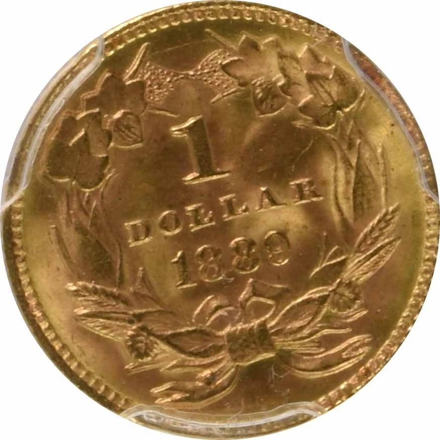 1889 $1 GOLD TYPE - 2