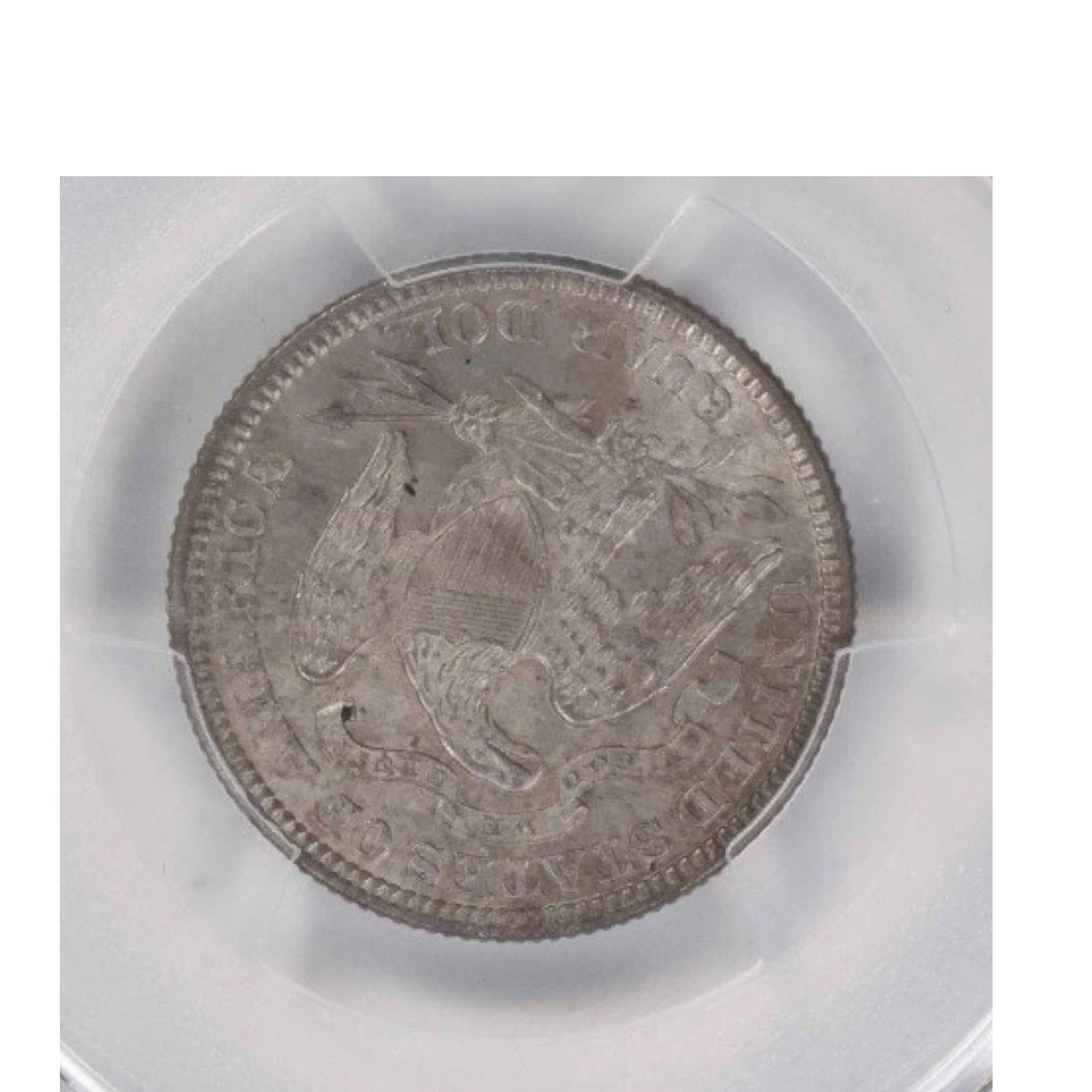 1891 LIBERTY SEATED SILVER QUARTER: 1891 Liberty Seated Silver Quarter Year: 1891 Composition: Silver Denomination: 25C Country of Origin: United States Accessories: None Accessories Notice: When purchasing pre-owned goods, please