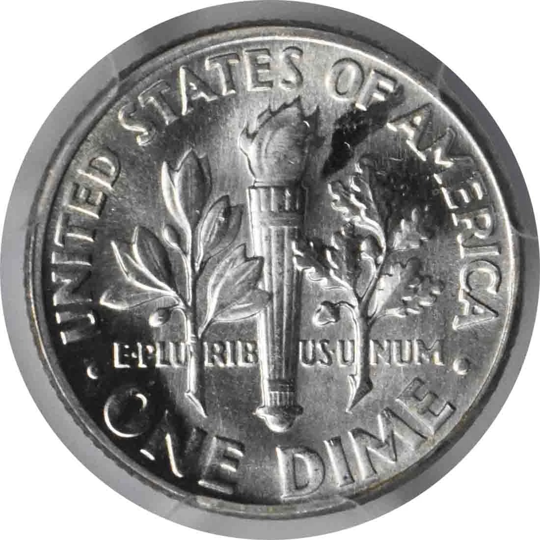 1947 ROOSEVELT SILVER DIME - 2