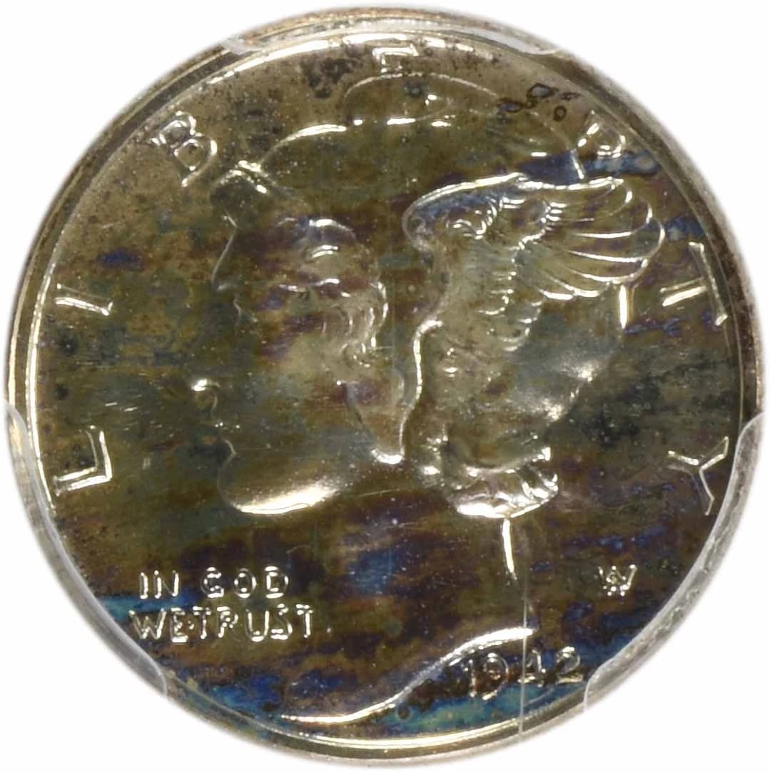 1942 MERCURY SILVER DIME (1 of 2)