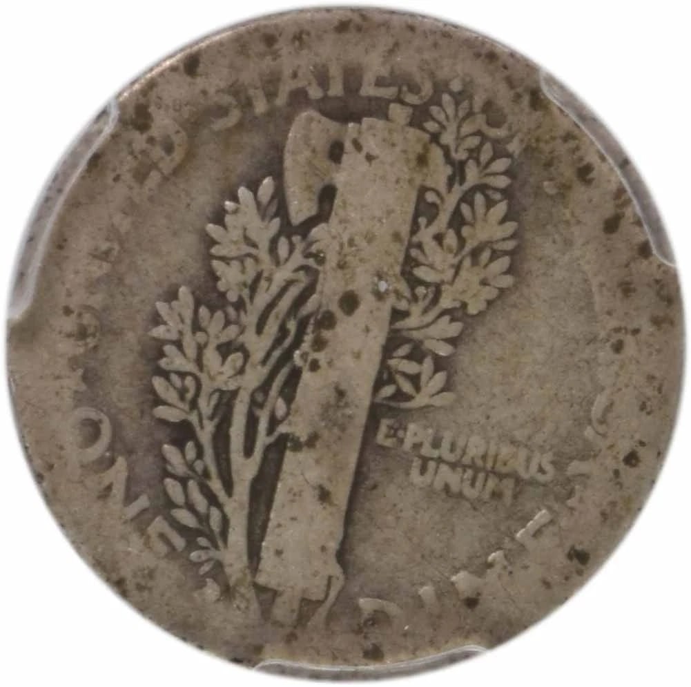 1916-D MERCURY SILVER - 2
