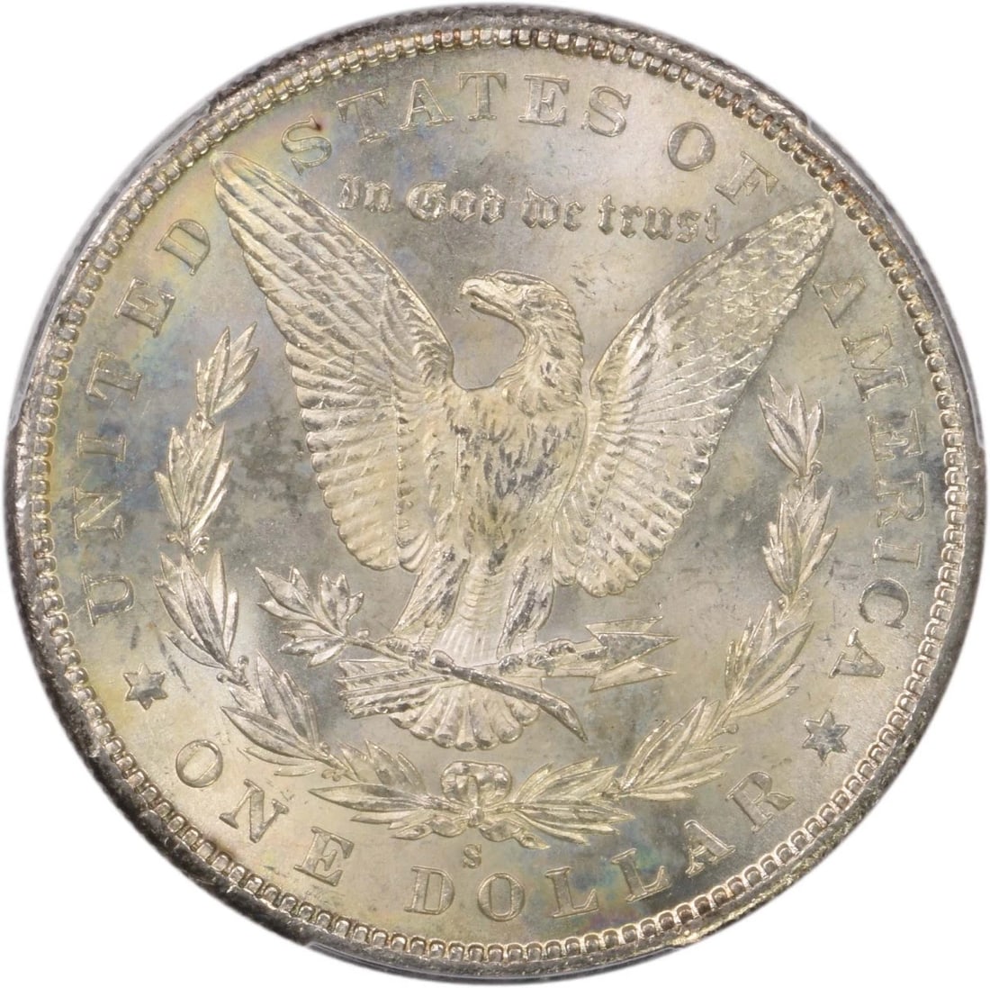 1887-S MORGAN SILVER DOLLAR - 2