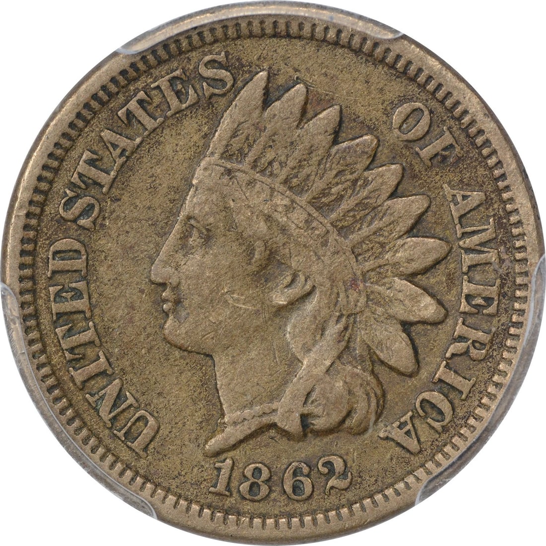 1862 INDIAN CENT DDR - 2