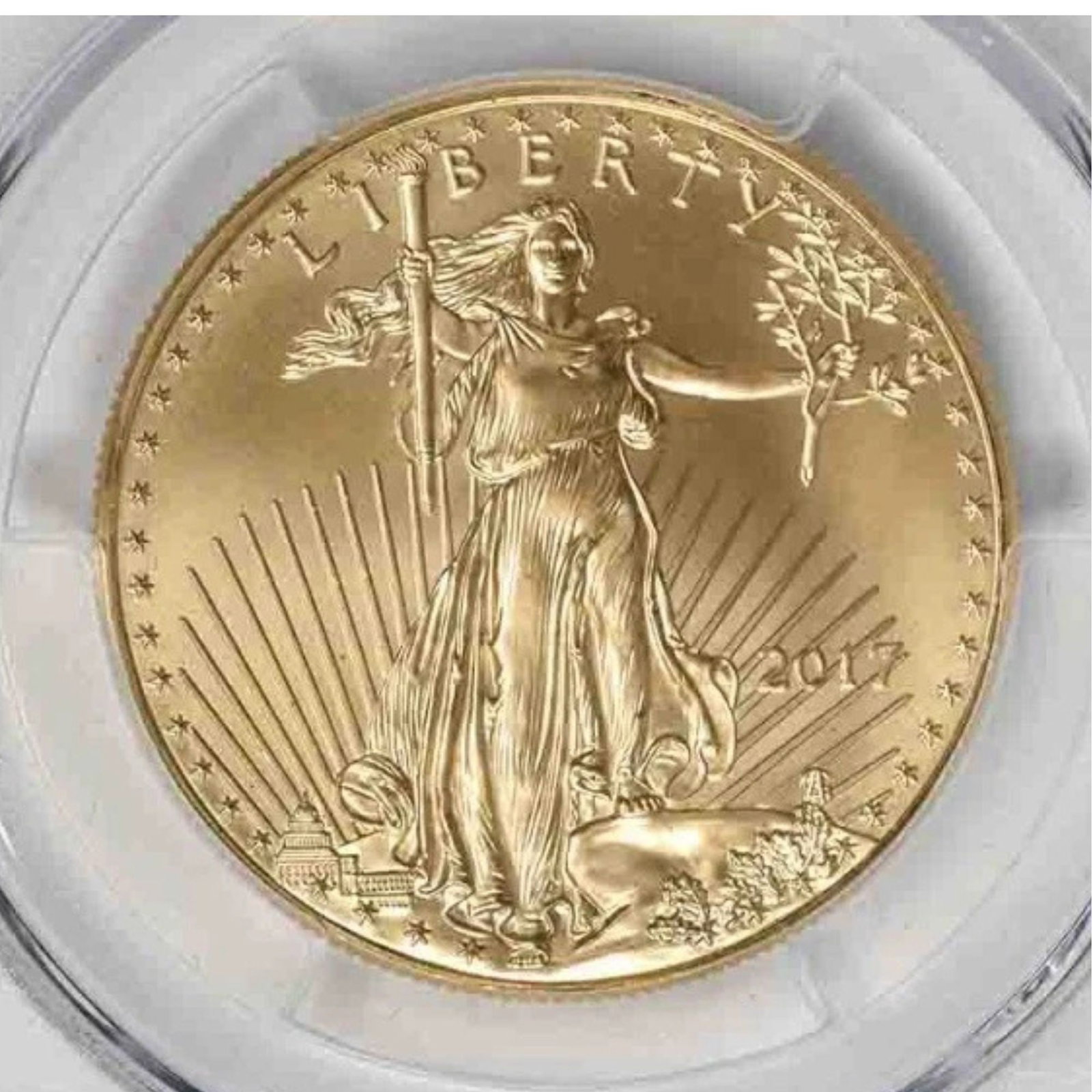 2017 $50 AMERICAN GOLD EAGLE - 2