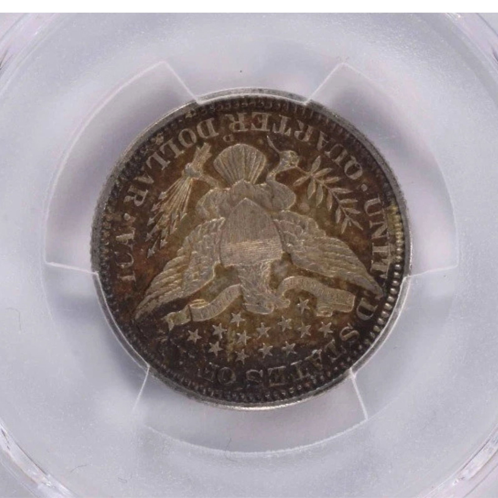 1909-D BARBER SILVER QUARTER: 1909-D Barber Silver Quarter Year: 1909 Composition: 90% Silver, 10% Copper Denomination: 25C Country of Origin: United States Accessories: None Accessories Notice: When purchasing pre-owned goods,