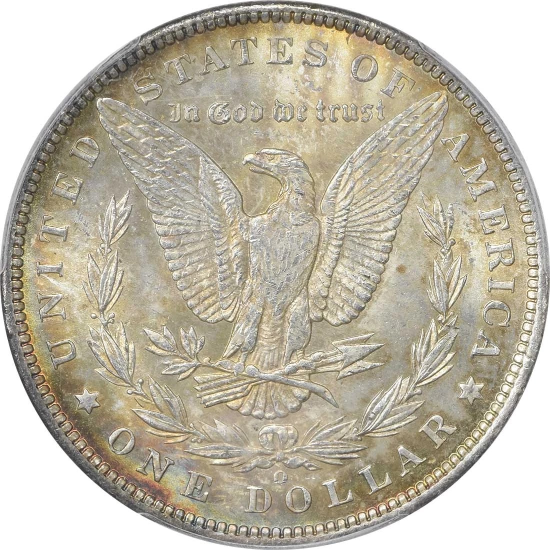 1890-O MORGAN SILVER DOLLAR - 2
