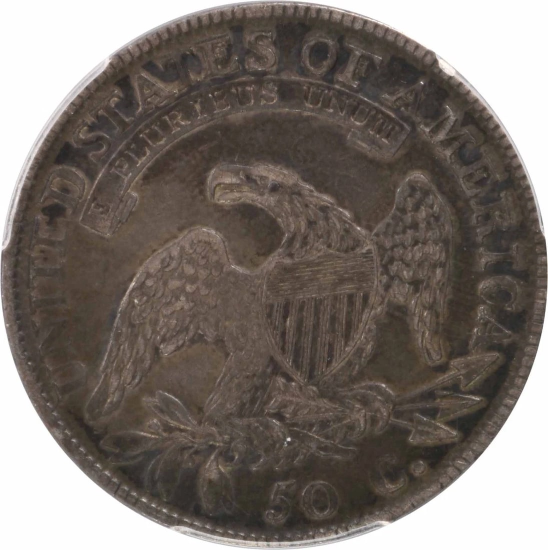 1811/10 BUST SILVER HALF DOLLAR - 2