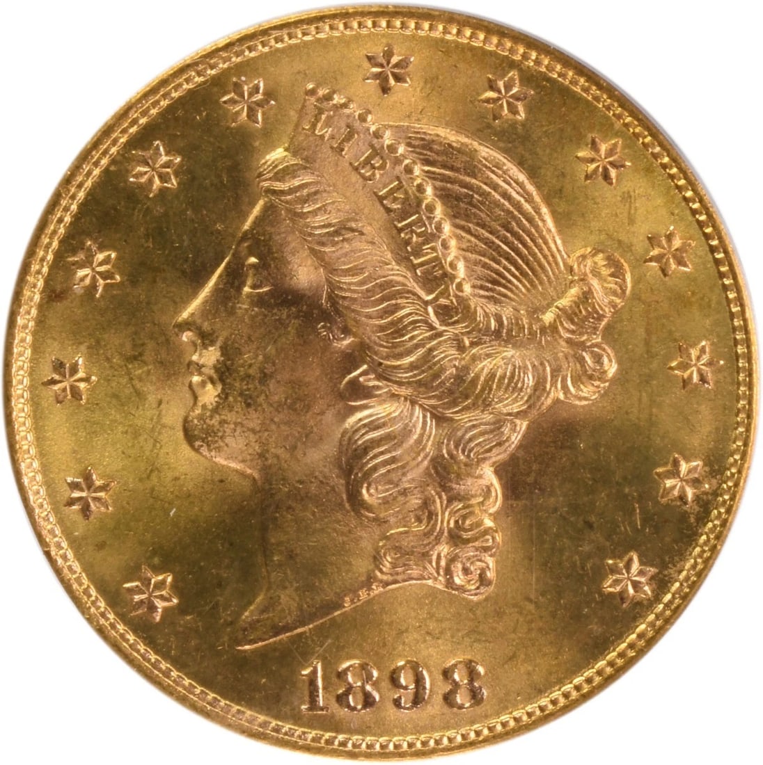 1898-S $20 GOLD LIBERTY HEAD (1 of 2)