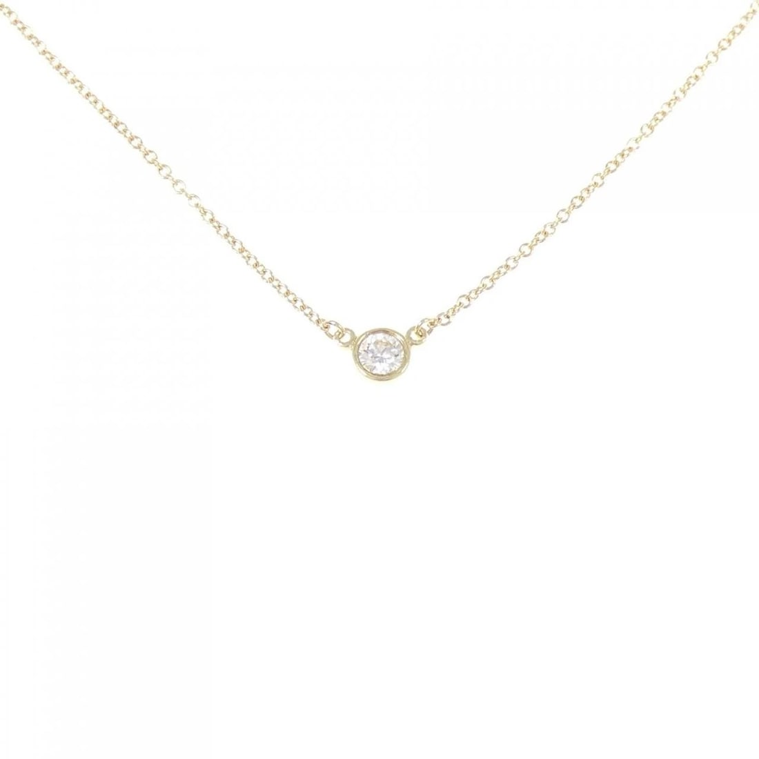 TIFFANY & CO. BY THE YARD NECKLACE: TIFFANY & Co. By the Yard Necklace Brand: TIFFANY&Co. Type/Style: TIFFANY&Co. Necklace Material: 750 yellow gold, Main Stone Natural Color: yellow gold Size: 41cm Diameteraround: 4.5mm Chain maximum